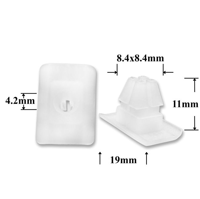 2627 Клипса под саморез GM, Chrysler, Dodge, Jeep