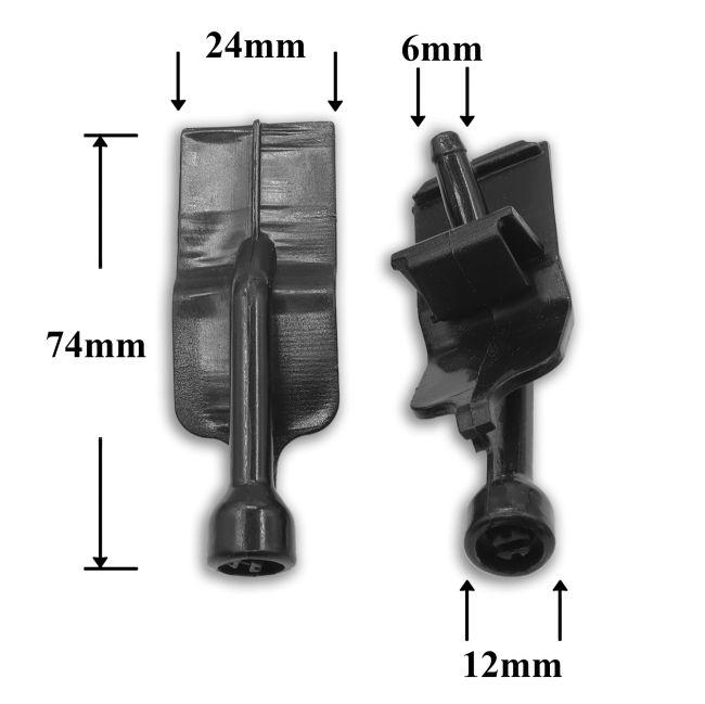 F231 Форсунка стеклоомывателя лобового стекла для Лада, ГАЗ