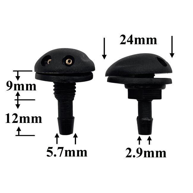 F245 Форсунка стеклоомывателя лобового стекла для VAG