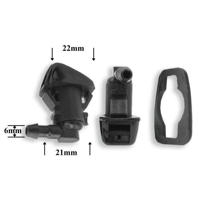 F161 Форсунка стеклоомывателя лобового стекла Renault, Dacia