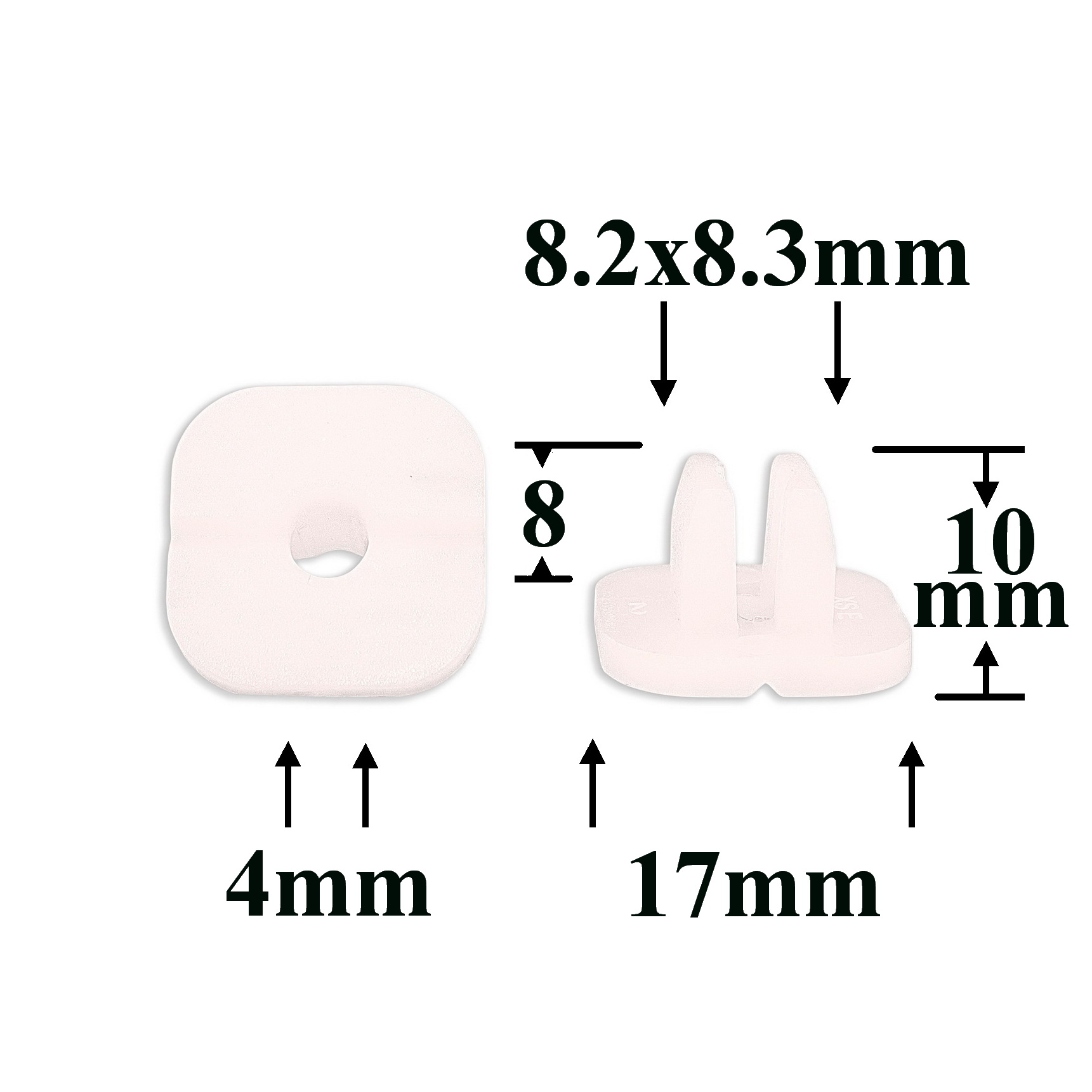 0370 Клипса под саморез Acura, Honda, Mazda, Infiniti, Nissan