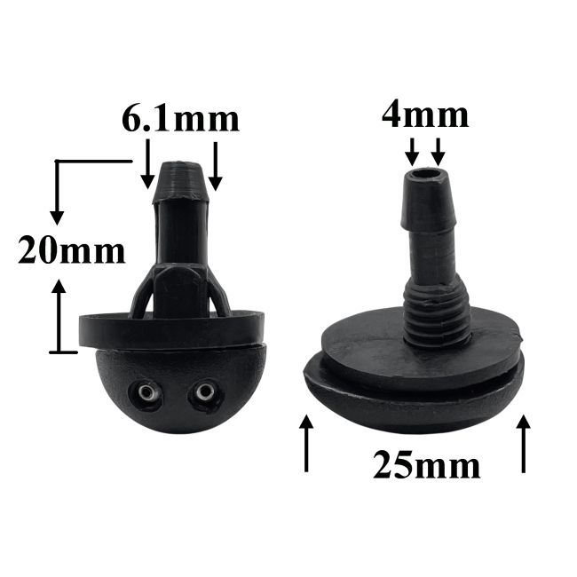 F246 Форсунка стеклоомывателя лобового стекла для Ford, Mini