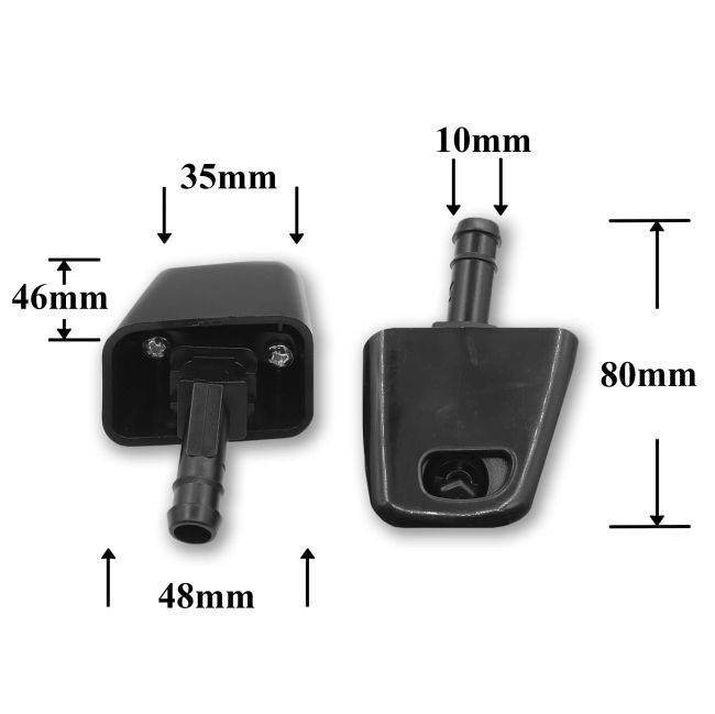 F225 Форсунка омывателя фар для Mazda