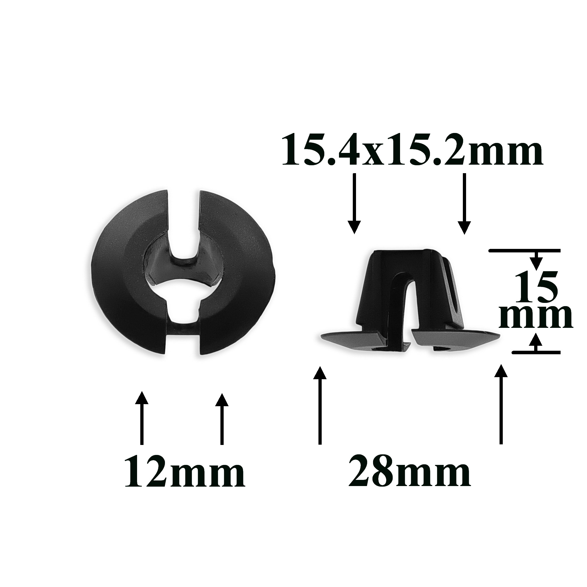 0816 Клипса под саморез GM, Chrysler, Dodge, Jeep