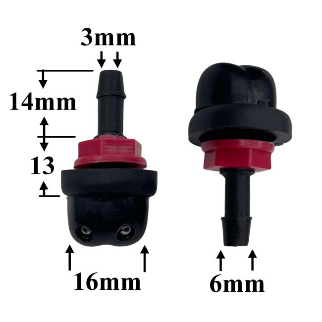 F248 Форсунка стеклоомывателя лобового стекла для Infiniti, Nissan