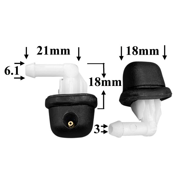 F271 Форсунка стеклоомывателя лобового стекла для VAG