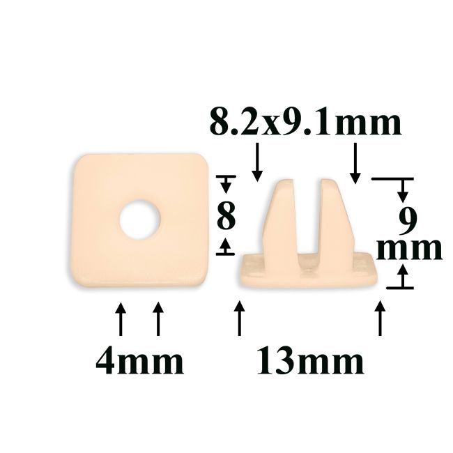 0747 Клипса под саморез Acura, Honda, Infiniti, Nissan, Toyota