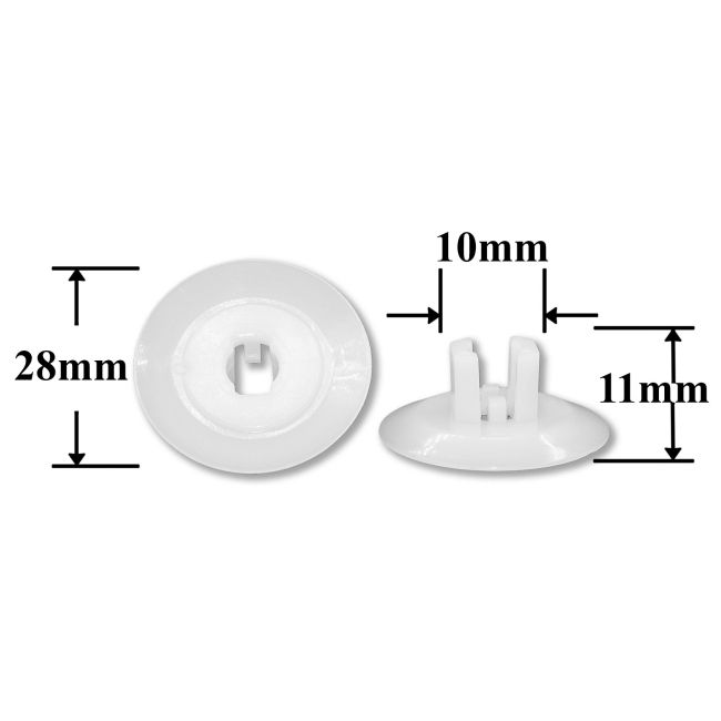 1253 Клипса под саморез Lexus, Toyota