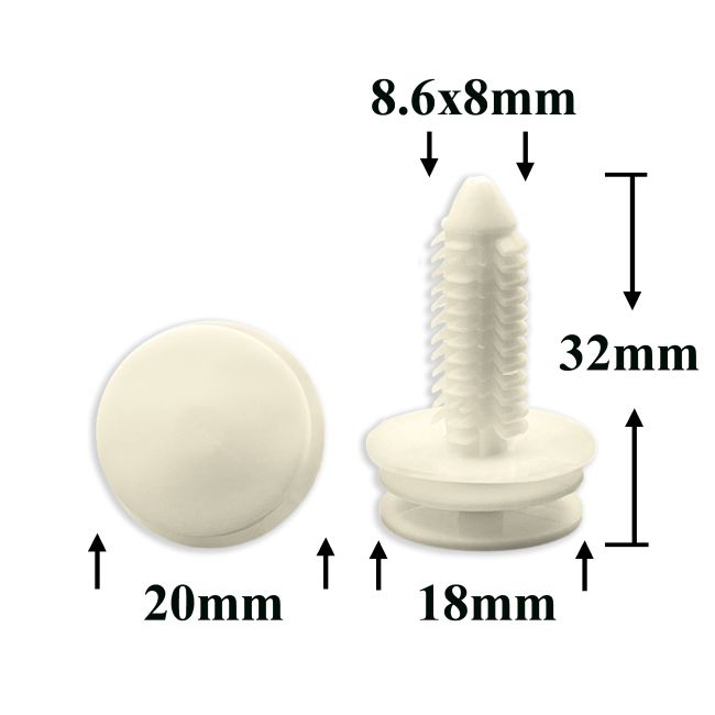 0455 Автокрепеж для GM, Chrysler, Dodge, Jeep