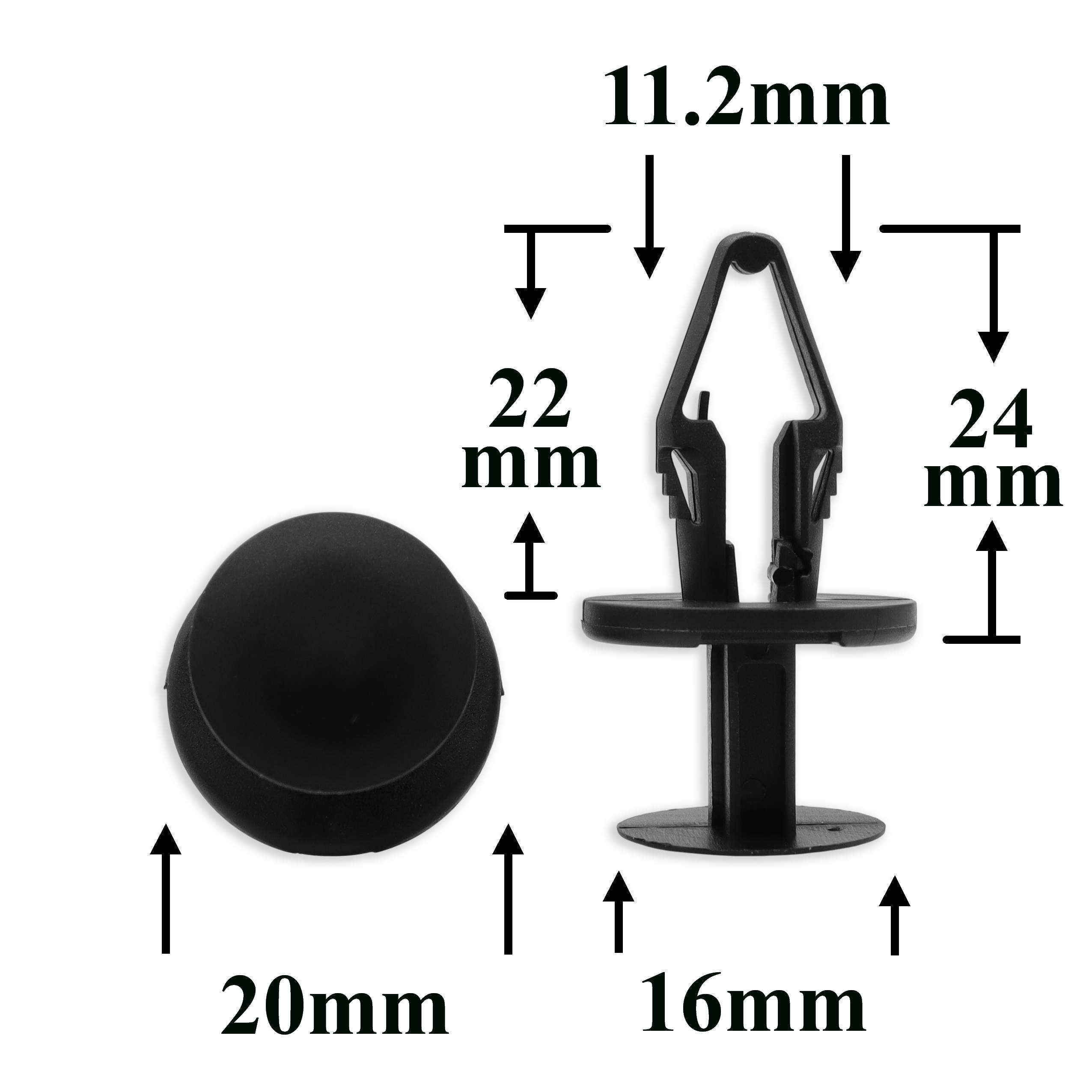 2252 Автокрепеж для Ford, GM, Chrysler, Dodge, Jeep