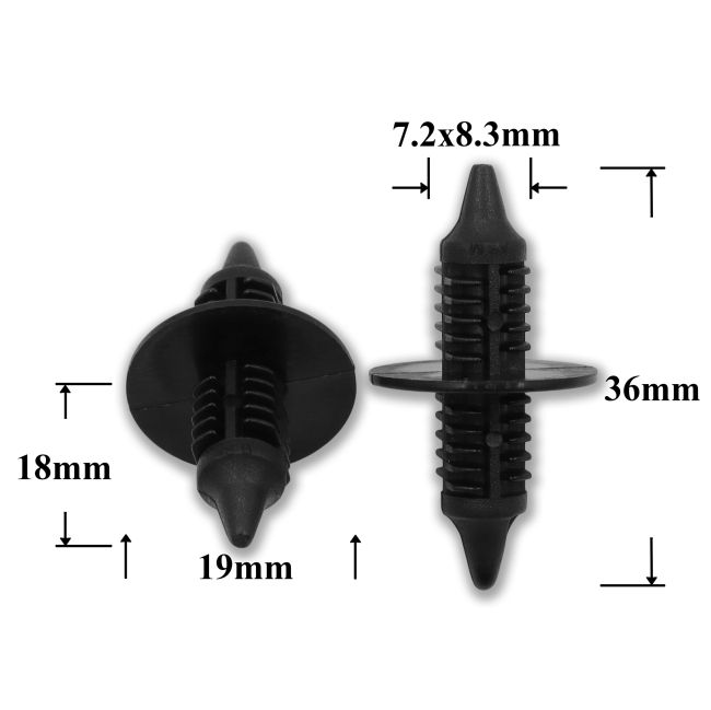 0554 Автокрепеж для GM, Chrysler, Dodge, Jeep