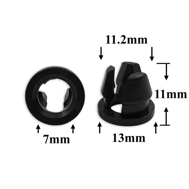 0472 Клипса под саморез Ford, Infiniti, Nissan, Lexus, Toyota