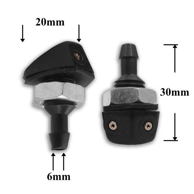 F351 Комплект форсунок стеклоомывателя лобового стекла для Saab