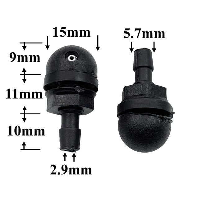 F264 Форсунка стеклоомывателя лобового стекла для Mercedes