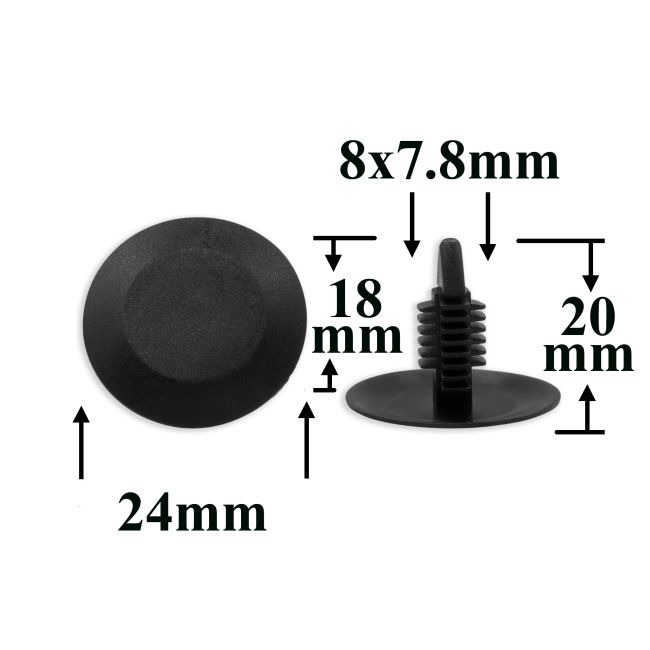 0375 Автокрепеж для GM, Chrysler, Dodge, Jeep, Ford, VAG