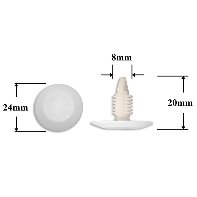 Клипса отделки торпеды для GM, Chrysler, Dodge, Jeep