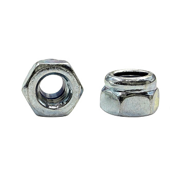 Гайка М4 самоконтр. DIN985 кл.п. 8 оцинкованная SW 7.0