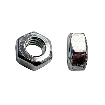 Гайка М4 DIN934 оцинкованная SW 7.0
